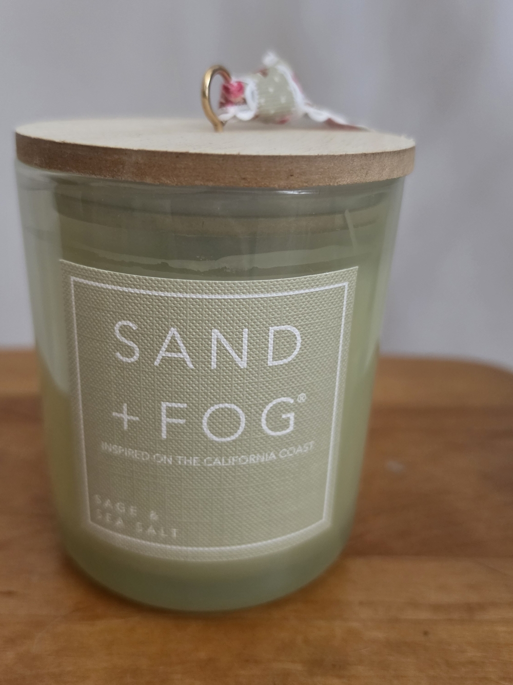 Sand + Fog Sage & Sea Salt Scented Candle - Sage